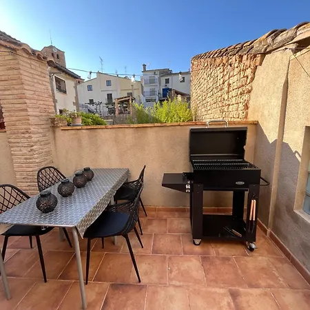 Daire 15min De Alquezar I Casa Felix Amplio 2hab, Gran Terraza & Bbq,